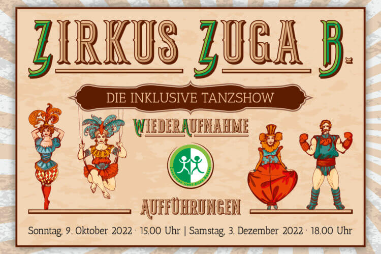 Flyer Zirkus ZuGABe B. 2022